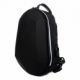 Bolsa de hombro de poliéster color negro