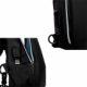 Bolsa de hombro de poliéster color negro