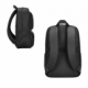 Mochila de poliéster con silueta innovadora color negro