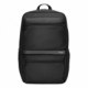 Mochila de poliéster con silueta innovadora color negro