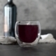 Taza brandy de vidrio