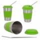 Vaso de acero inoxidable Frappe