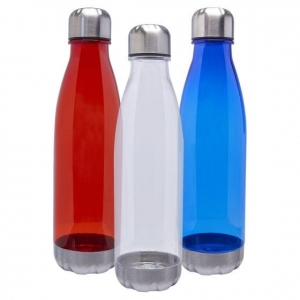 Cilindros con detalles de acero inoxidable cap 670 ml