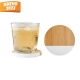 Set de portavasos de madera