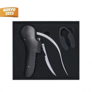 Set para vinos con sacacorchos manual