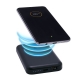 Power bank con capacidad de 5000 mAh color negro