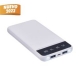 Power bank color blanco con capacidad de 10 000 mAh