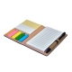 Libreta de 60 hojas de raya con notas adhesivas