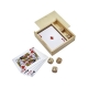Set de juegos que incluye una baraja