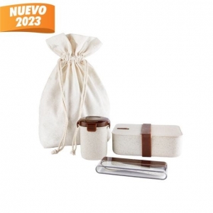 Set de lonchera ecológica