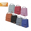 Lonchera con diseño de maleta de poliéster