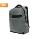 Mochila de poliéster con espacio para laptop color gris