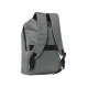 Mochila de poliéster con espacio para laptop color gris