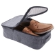 Zapatera de poliéster con malla cuenta con 2 colores