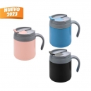 Taza termo de acero inoxidable con doble pared capacidad de 350ml