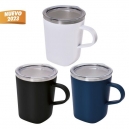 Taza de acero inoxidable con doble pared capacidad de 300 ml
