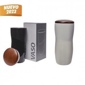 Termo de ceramica con capacidad de 320 ml