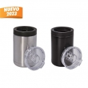 Termo porta latas de acero inoxidable con capacidad de 350 ml