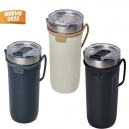Termo con doble pared y cerrado al vacío capacidade de 710 ml