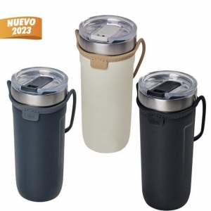 Termo con doble pared y cerrado al vacío capacidade de 710 ml