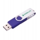 U. de memoria flash 4GB metal giratoria