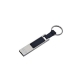 Llavero USB de metal con hule capacidad de 16 GB