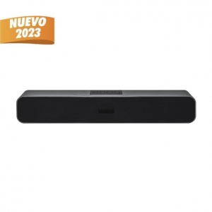Bocina de plástico bluetooth de color gris