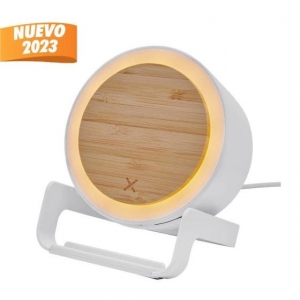 Bocina de plástico bluetooth y cargador inalámbrico de 5W