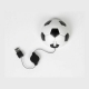 Mouse de plástico en forma de balón de soccer
