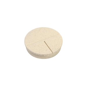 Pastillero redondo con fibra de trigo