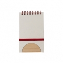 Libreta fabricado con cartones de leche