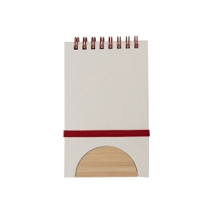 Libreta fabricado con cartones de leche