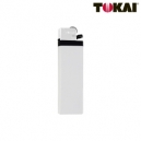 Encendedor regular de plástico color blanco