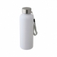 Botella de plástico color blanco con capacidad de 600 ml
