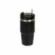 Vaso de acero inoxidable con popote y capa de 600 ml