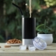 Termo doble pared con popote y capacidad de 480 ml