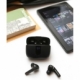Audífonos bluetooth de plástico color negro
