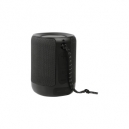 Bocina bluetooth con radio FM y cuenta con iluminación LED
