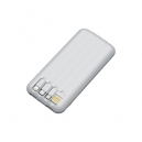 Power bank de 10000 mAh con 4 cables