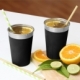 Set de 4 vasos apliables capacidad de 500 ml cada uno