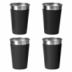 Set de 4 vasos apliables capacidad de 500 ml cada uno