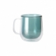 Taza con doble pared de vidrio