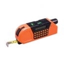 Flexometro con nivel laser y calculadora