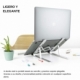 Soporte plegable de aluminio para laptop