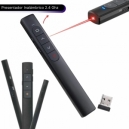 Presentador inalámbrico usb lasér recargable