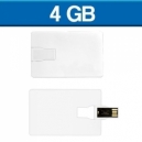 USB en forma de tarjeta capacidad de 4 GB