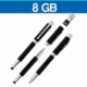 Bolígrafo USB con capacidad de 8 GB