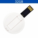 Memoria USB en forma redonda, capacidad de 32 GB