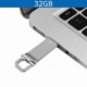 Memoria USB metálica de candado de 32 GB