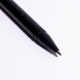 Bolígrafo de aluminio color negro